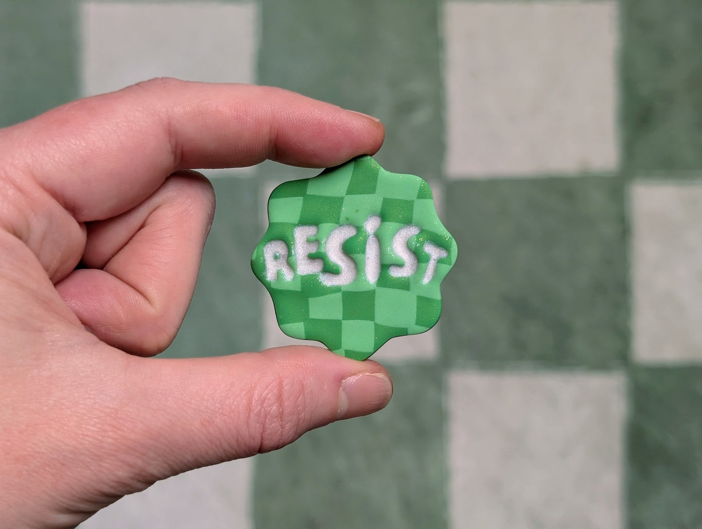 RESIST 🧲 - Green Checks