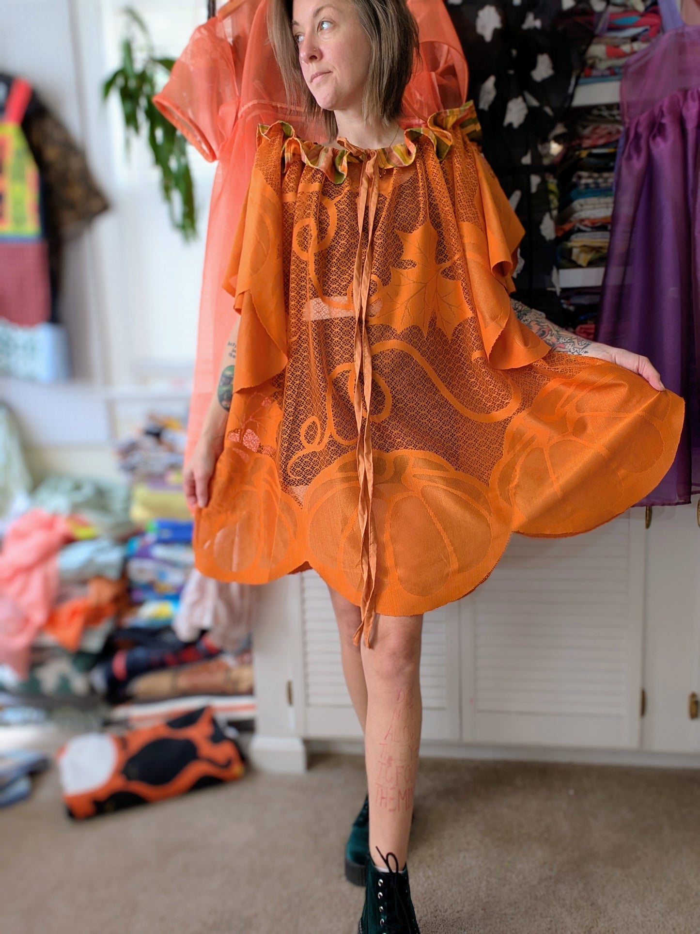 Pumpkin Spice - Ghost Dress