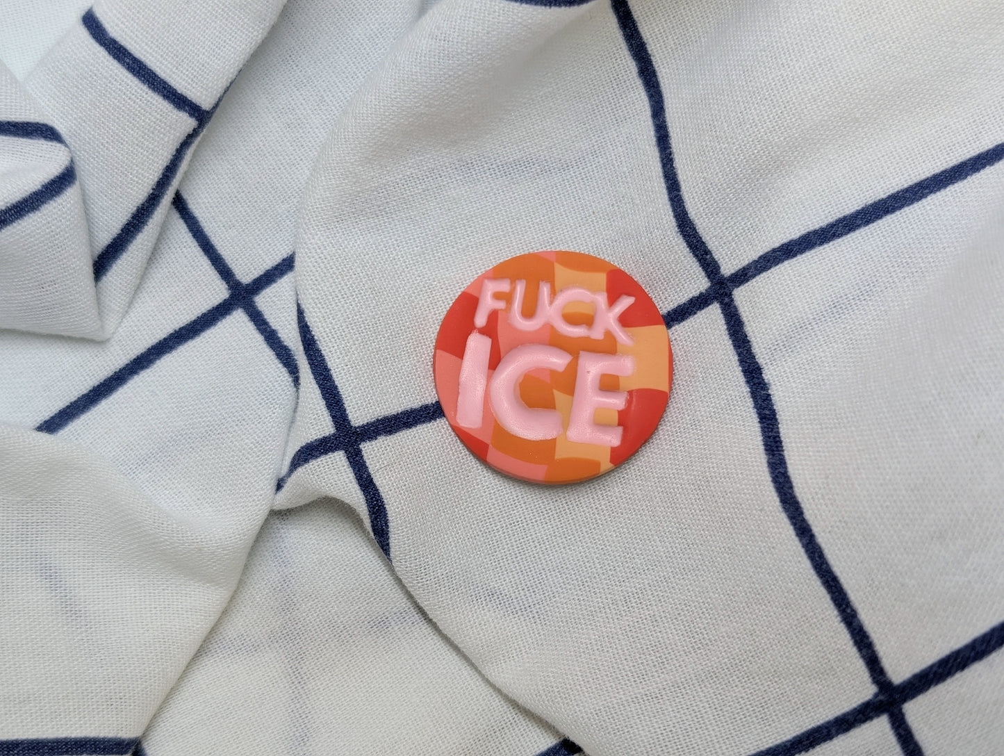 FUCK ICE 🧲 - Orange Disco