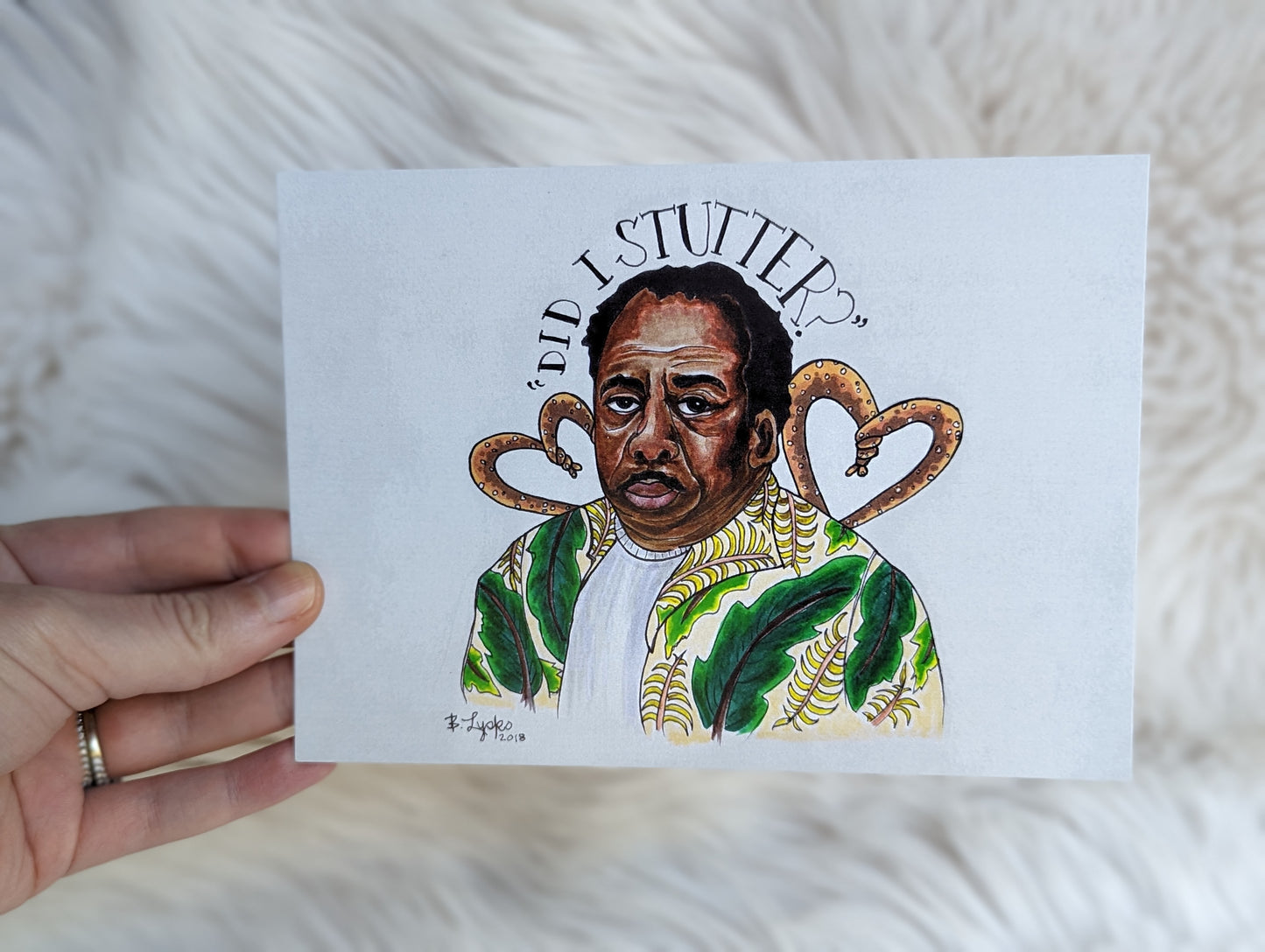 "Did I Stutter?" Print