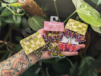 Death Moth Hoops