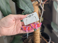 Death Moth Hoops