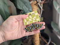 Death Moth Hoops