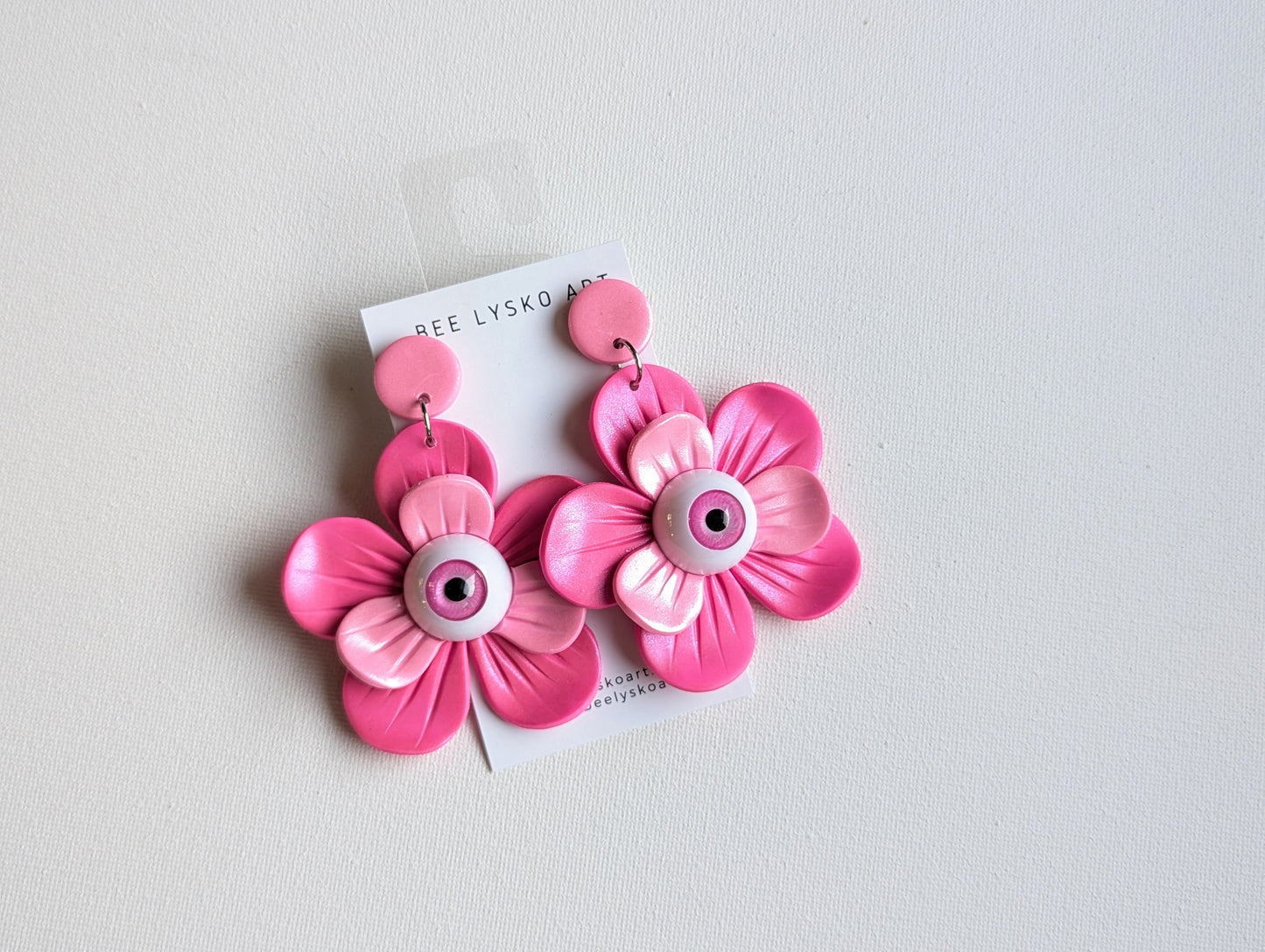 Eyeball Flowers - Pink