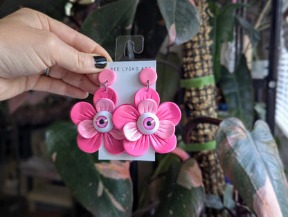 Eyeball Flowers - Pink