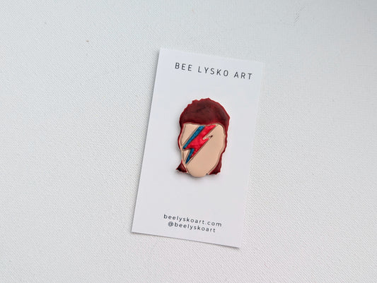 Ziggy Stardust Pin