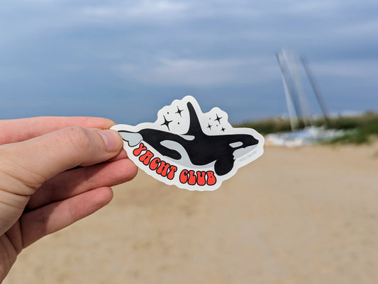 Yacht Club Sticker