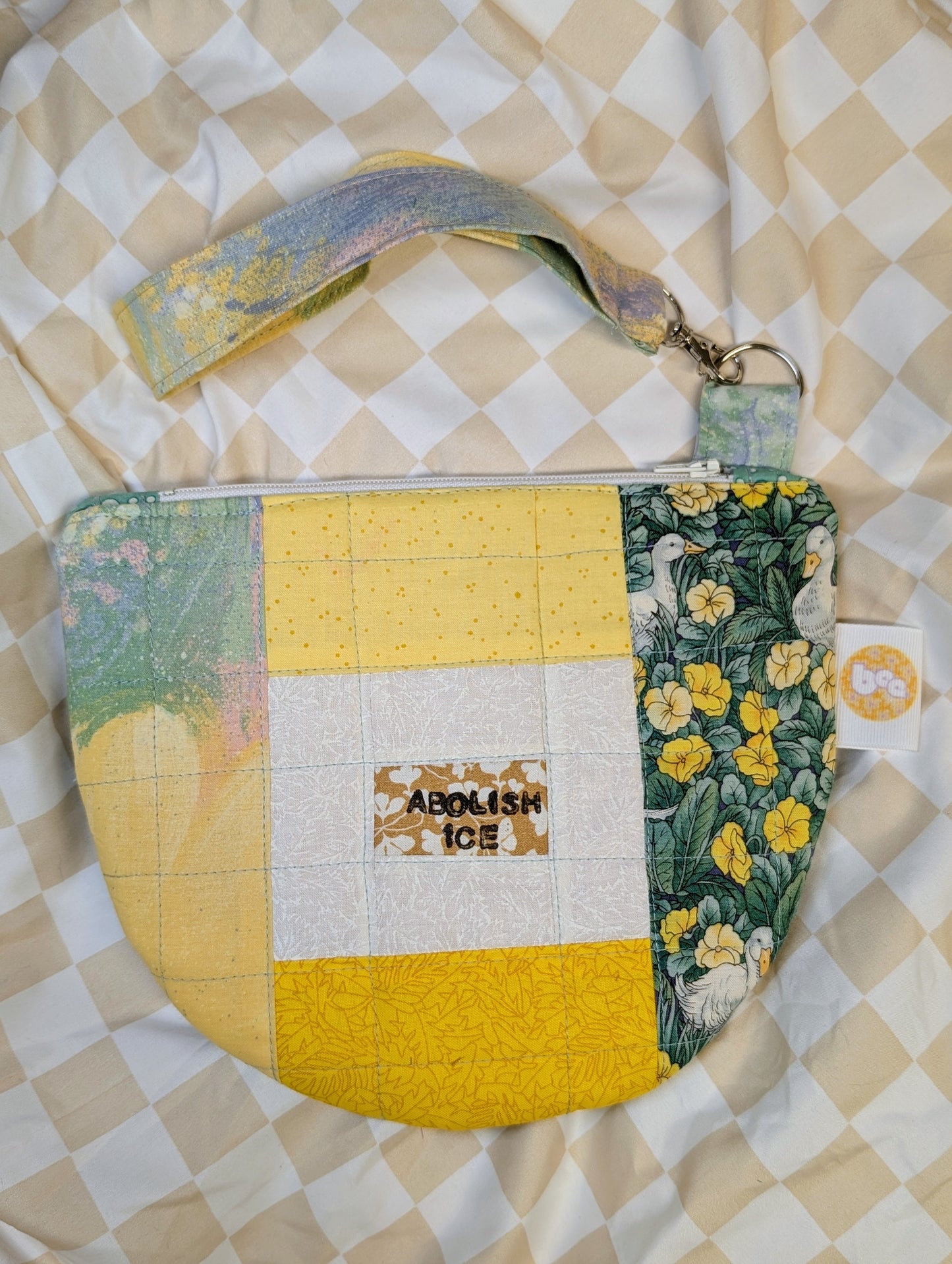 DUCKS! - Quilted Wristlet