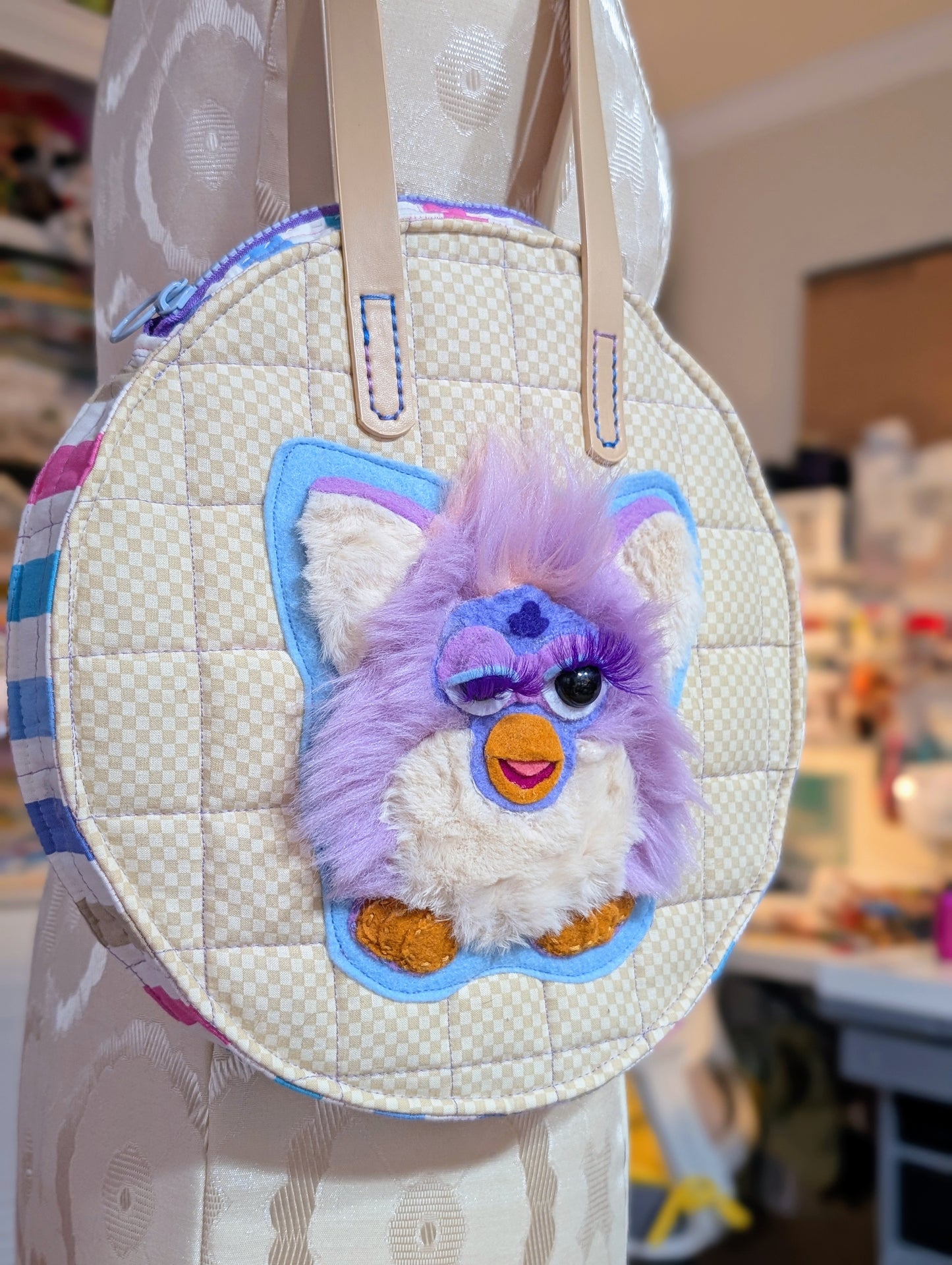 Periwinkle Furby Purse