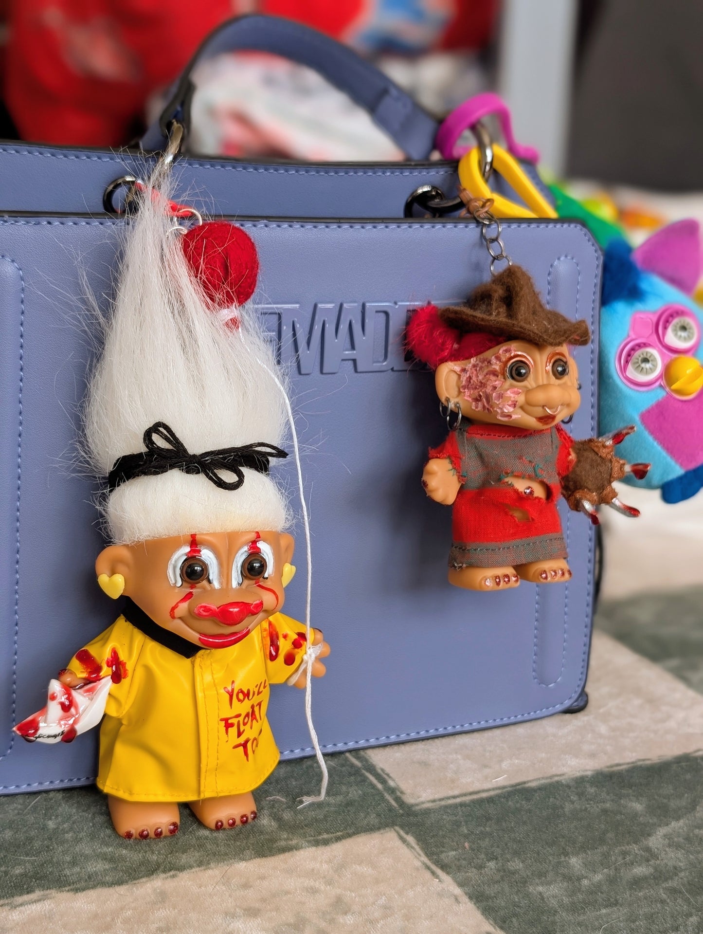 Hiya, Georgie - Troll Bag Charm