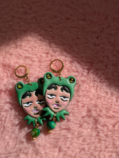 Feeling Froggy - Black Hair