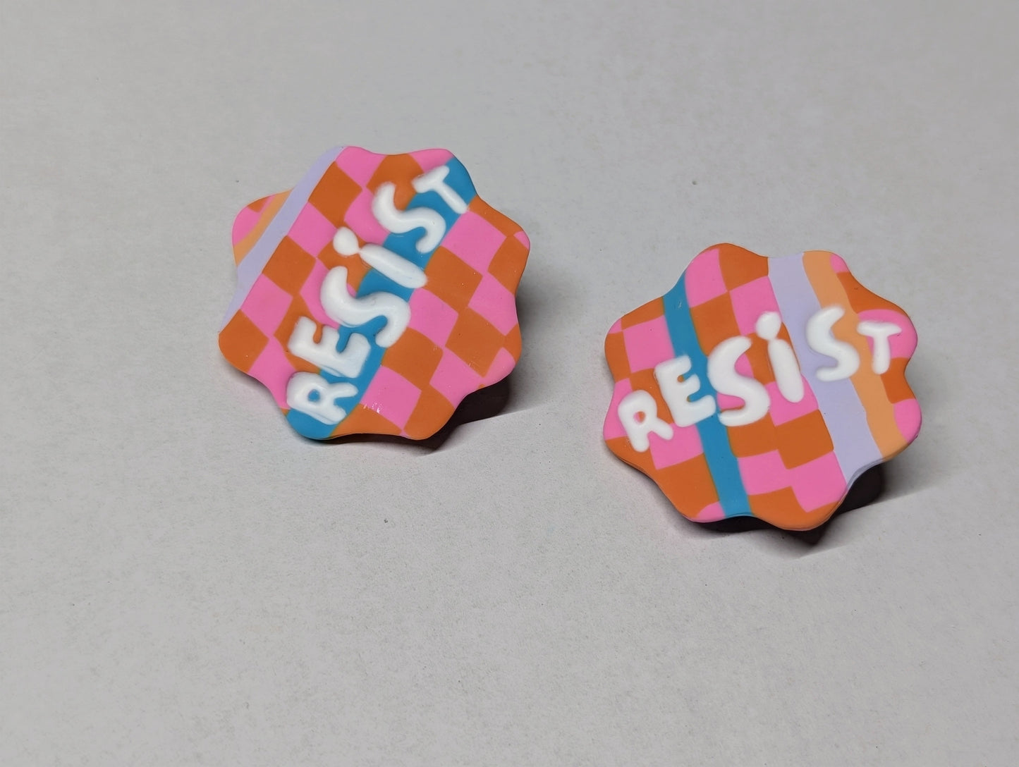 RESIST Pin - Party Slab