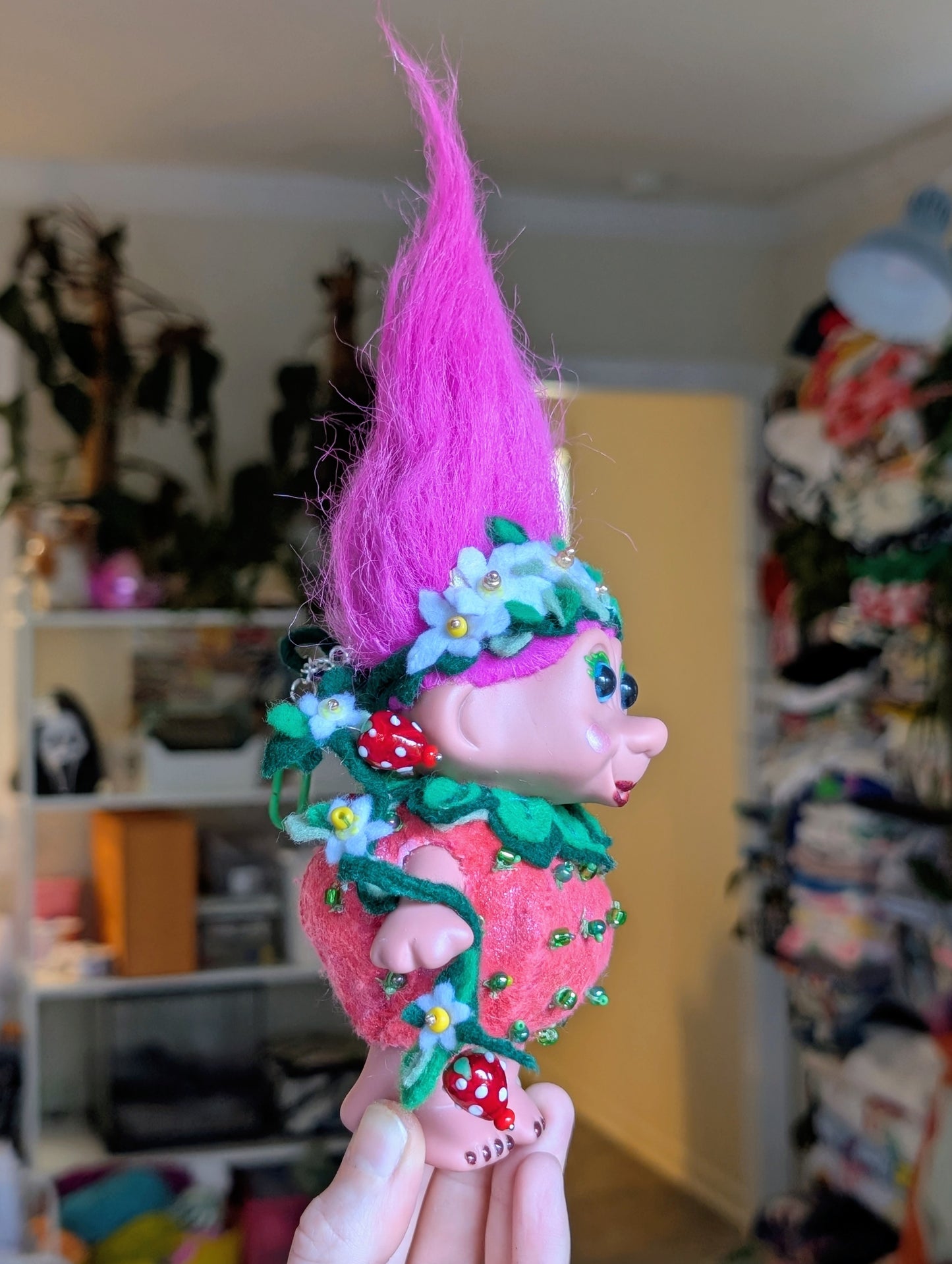 Very Berry - Troll Bag Charm