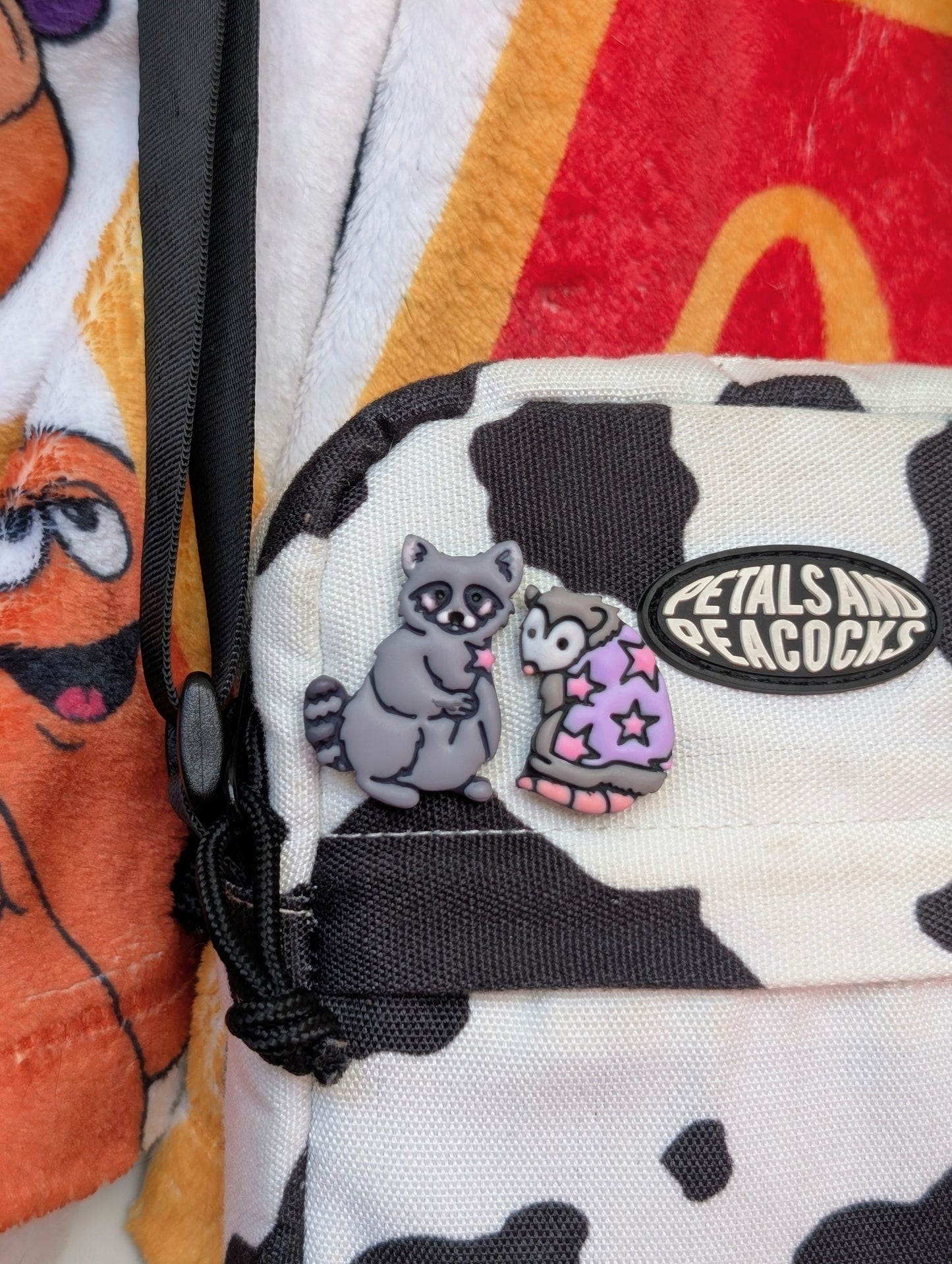 We're Just Girls Pin Set - Pink & Purple