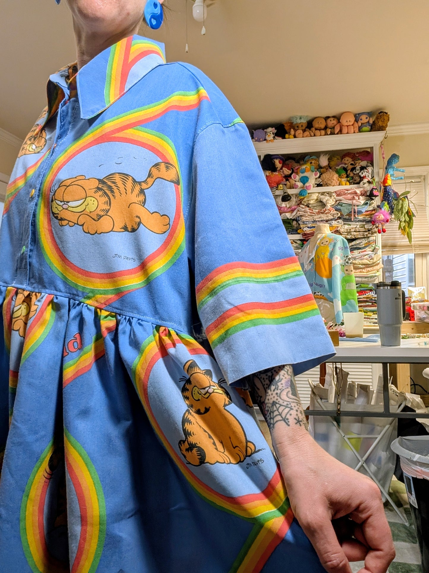Orange Cat (1978) Dress