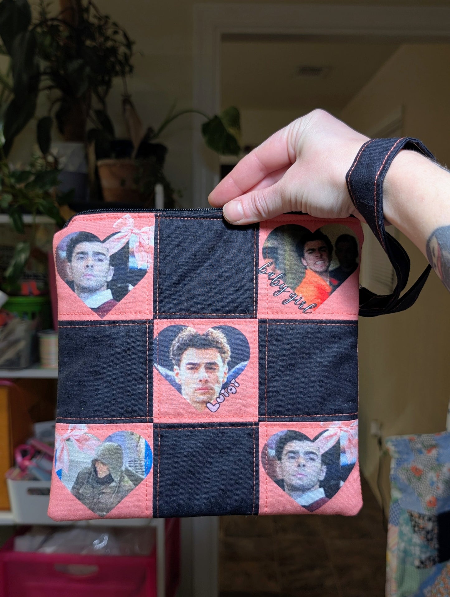 BABYGIRL - Quilted Wristlet