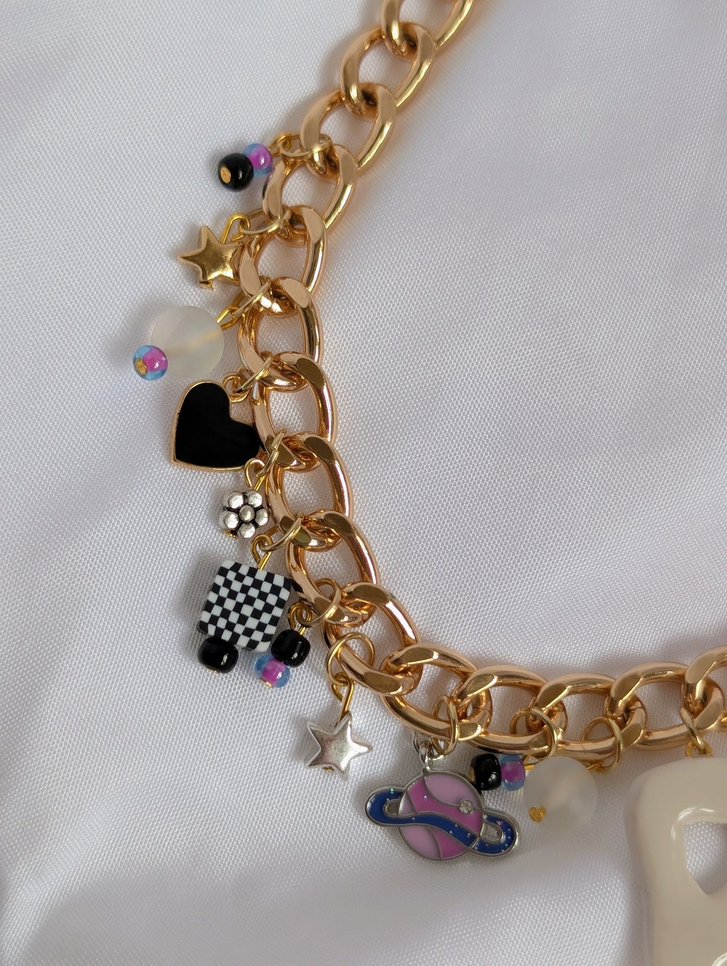 Chunk Charm Necklace - RESIST