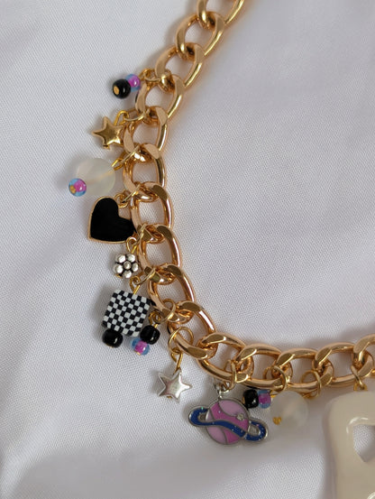 Chunk Charm Necklace - RESIST