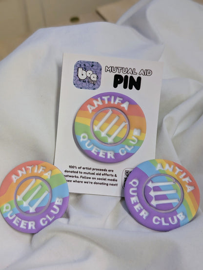 ANTIFA Pin - Queer Club