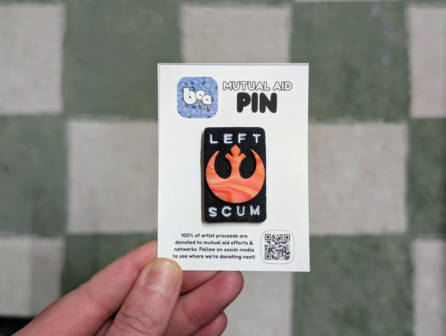 LEFT SCUM Pin