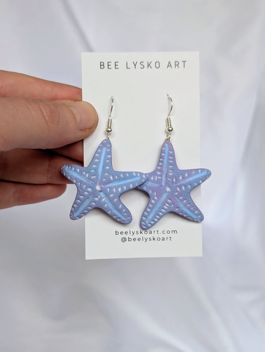 Starfish Dangles - Periwinkle