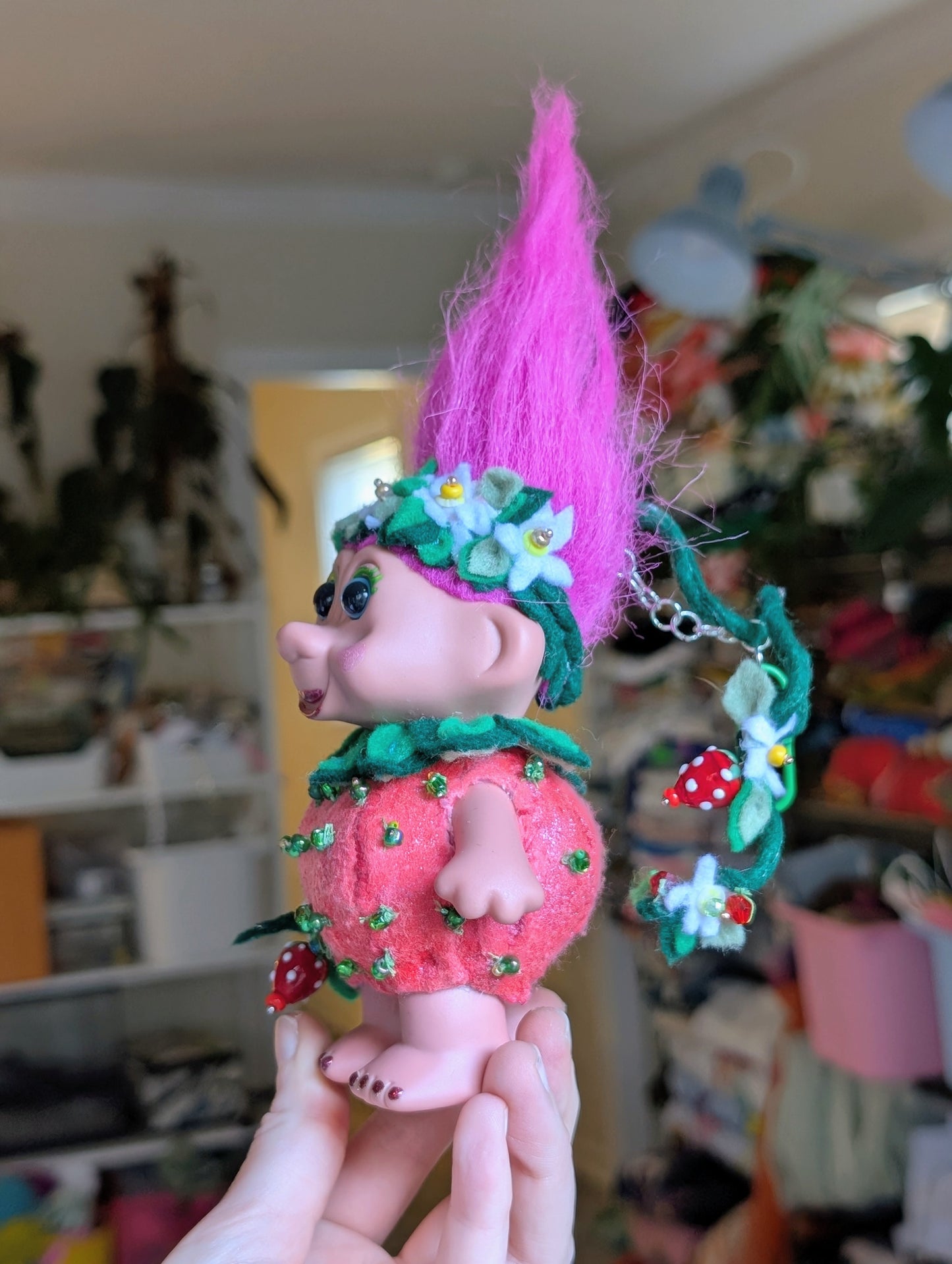 Very Berry - Troll Bag Charm