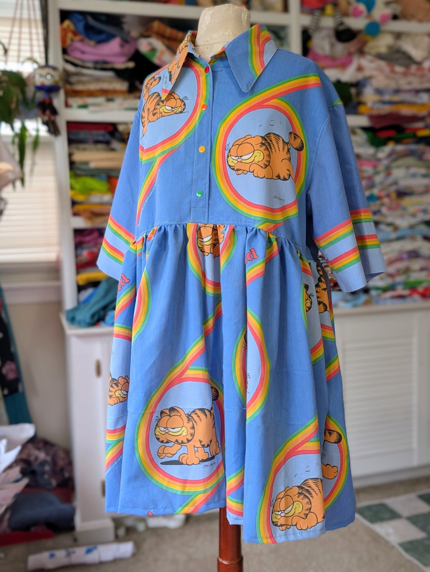 Orange Cat (1978) Dress