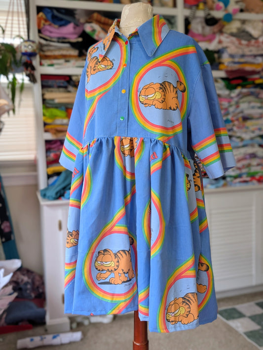 Orange Cat (1978) Dress