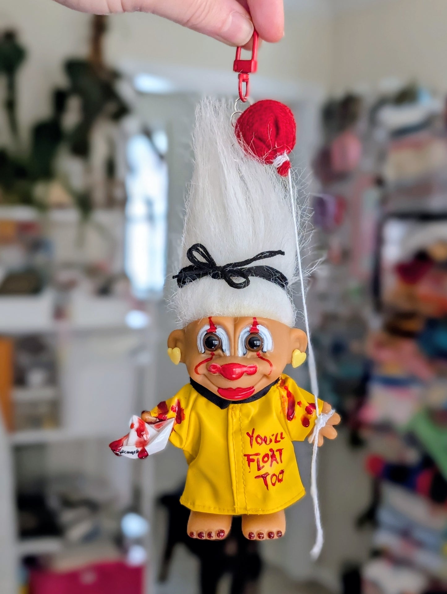 Hiya, Georgie - Troll Bag Charm