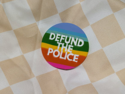 DEFUND THE POLICE 🧲 - Rainbow