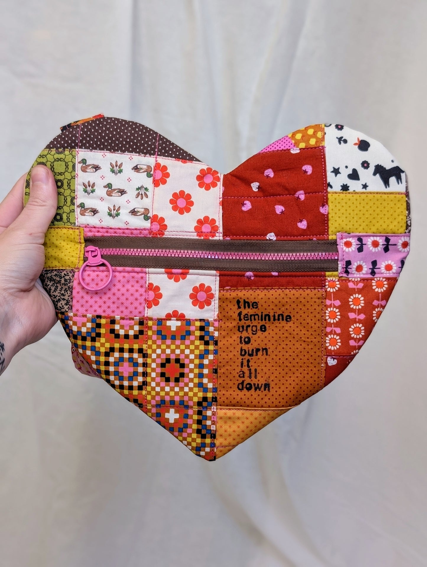 THE FEMININE URGE - Quilted Wristlet
