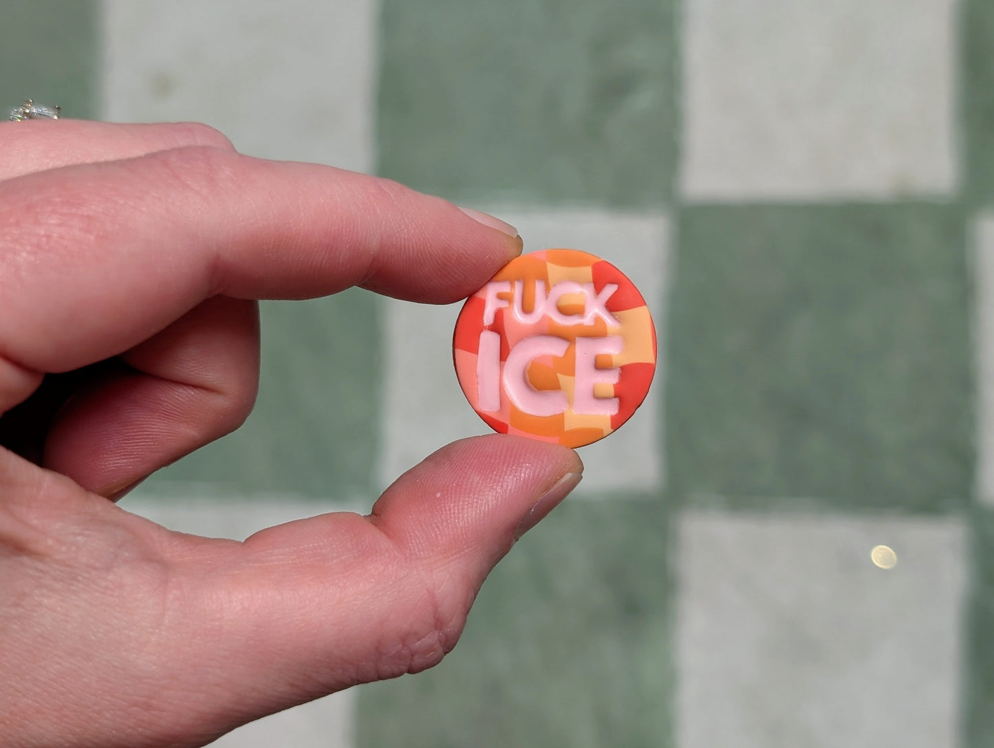 FUCK ICE 🧲 - Orange Disco