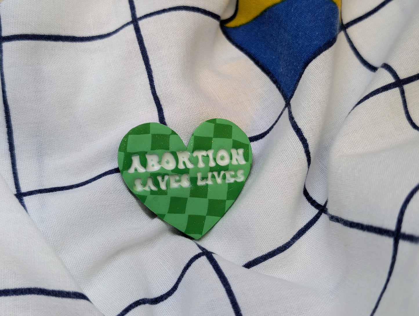 ABORTION SAVES LIVES 🧲 - Green Checks