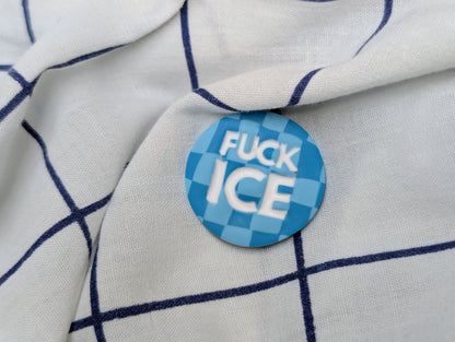 FUCK ICE 🧲 - Blue Checks