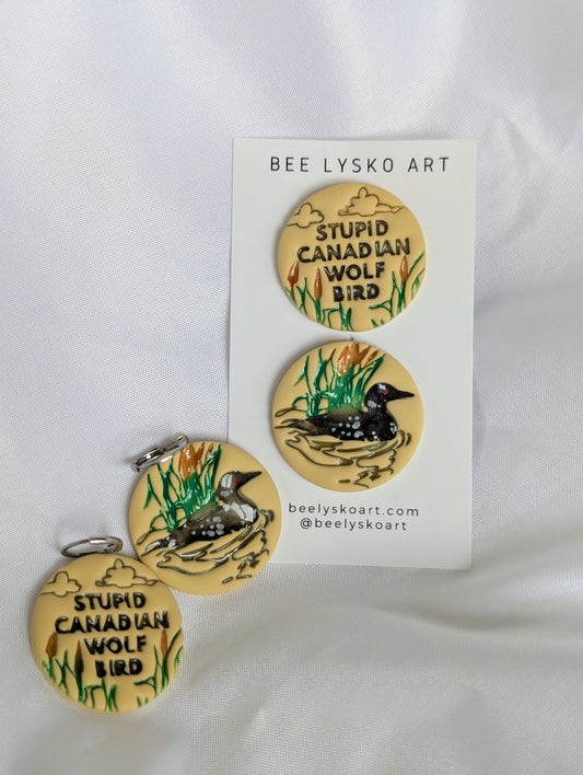 Stupid Canadian Wolf Bird