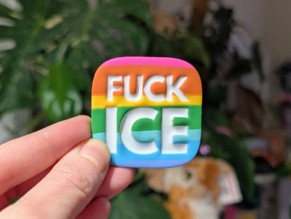 FUCK ICE 🧲 - Rainbow