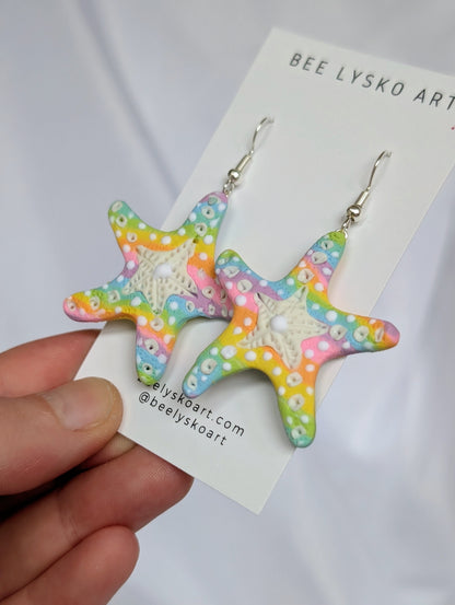 Starfish Dangles - Rainbow