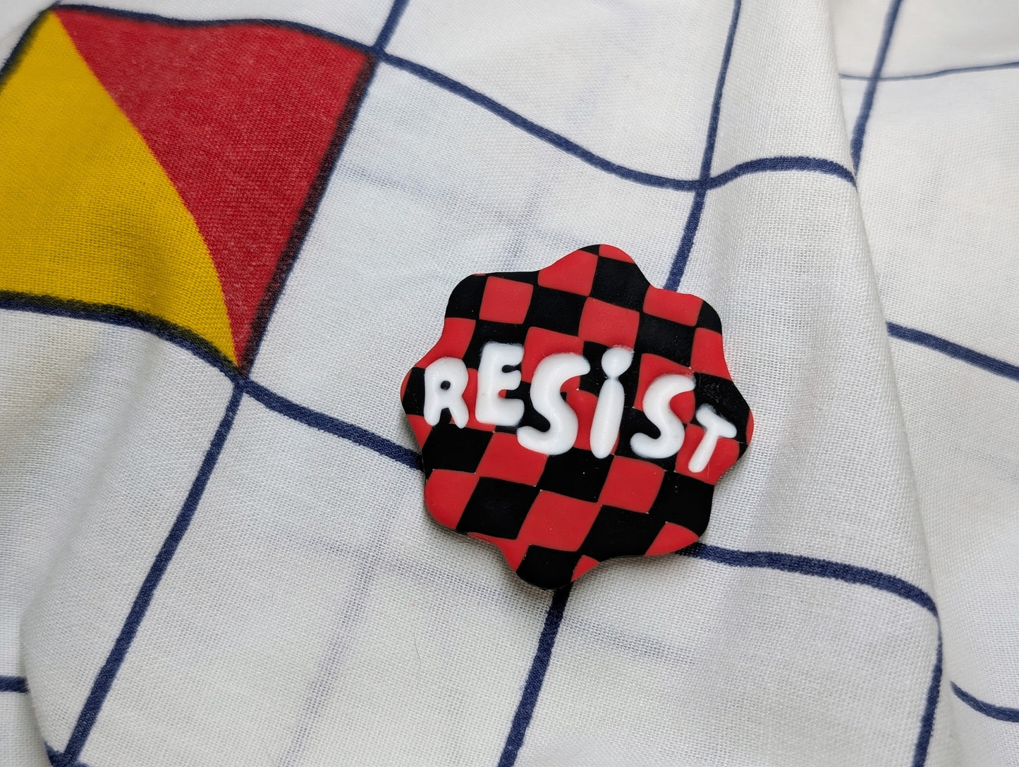 RESIST 🧲 - Red Checks