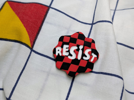 RESIST 🧲 - Red Checks