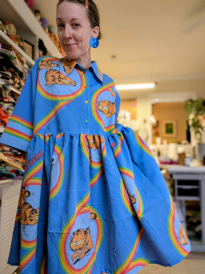 Orange Cat (1978) Dress