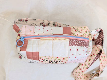DESTROY THE PATRIARCHY - Quilted Slouch Bag
