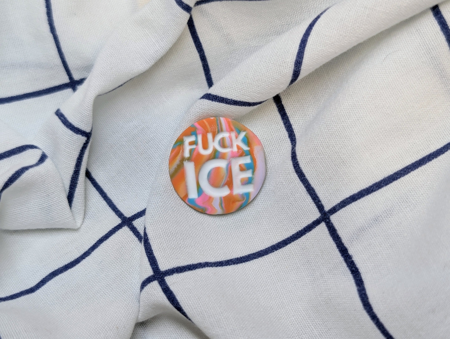FUCK ICE 🧲 - Rainbow Swirls