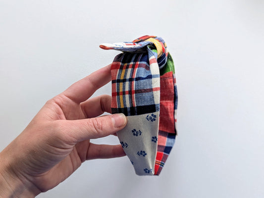 Summer Patchwork - Knot Headband