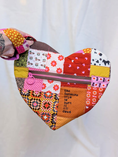 THE FEMININE URGE - Quilted Wristlet