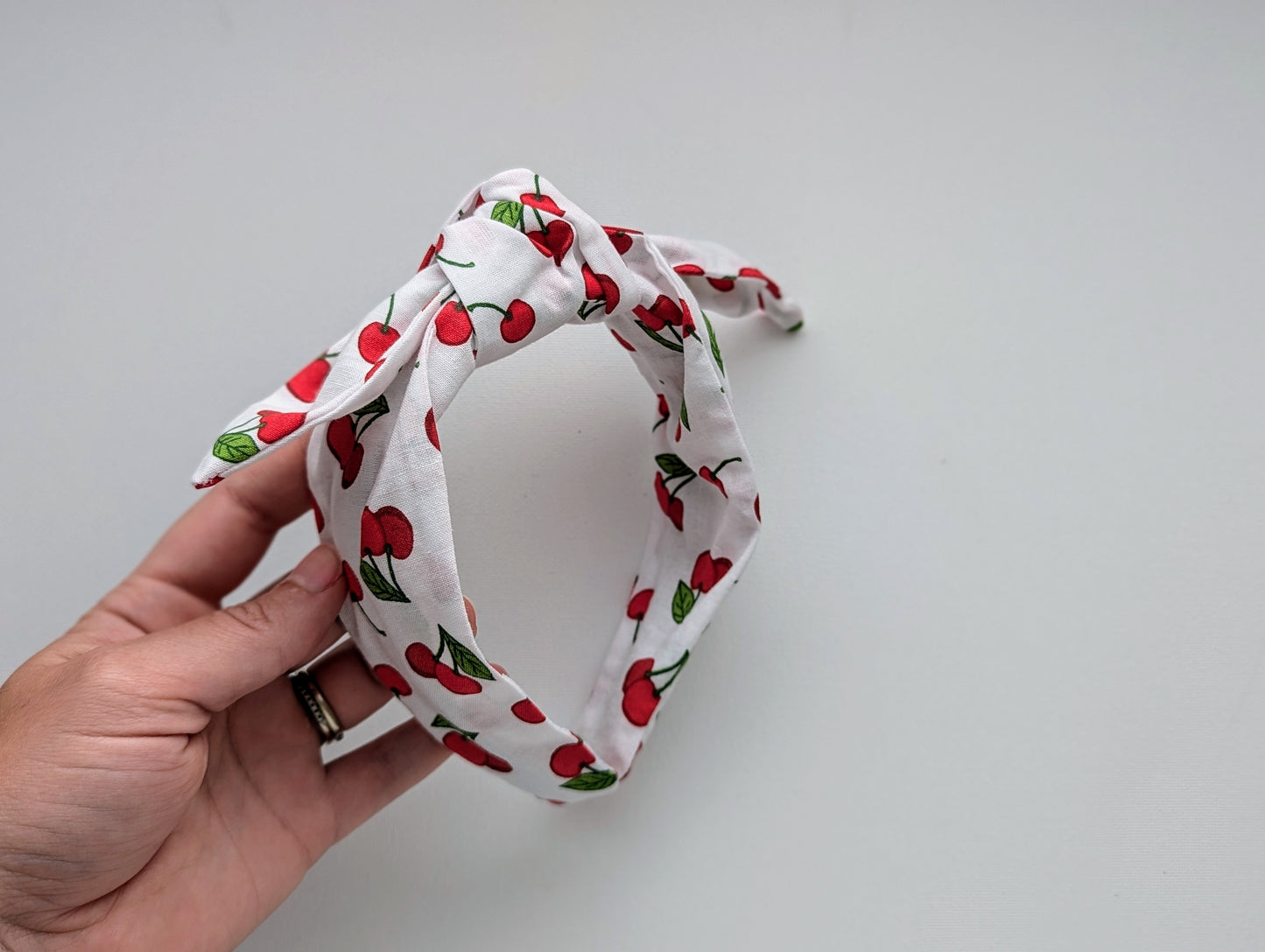 Cherries - Knot Headband