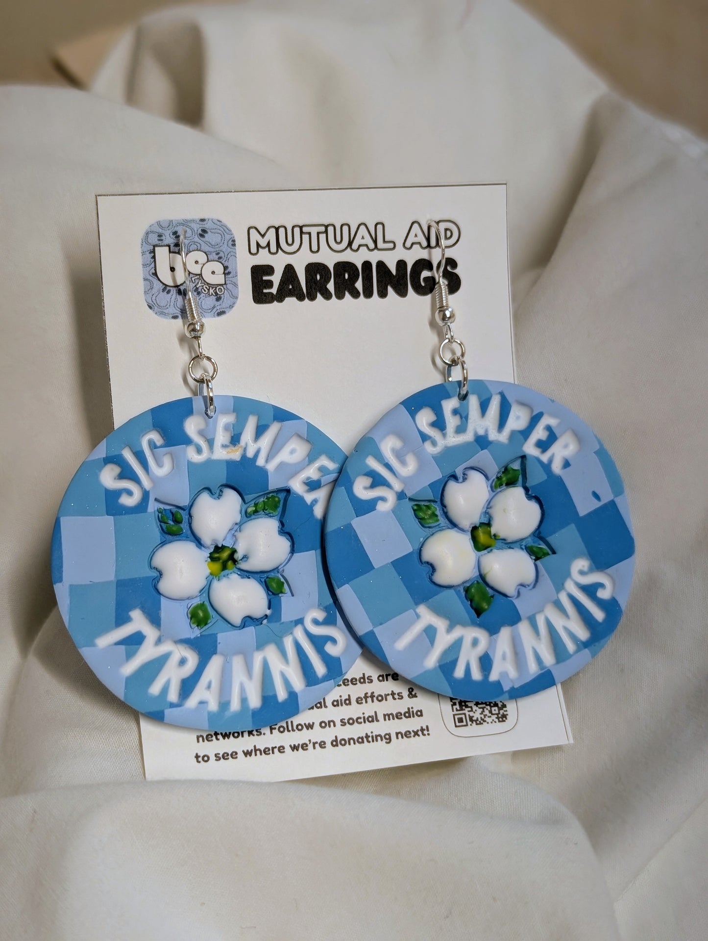 Sic Semper Tyrannis Hooks - Blue