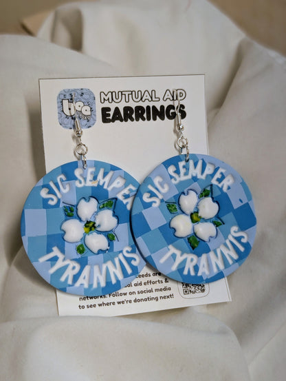 Sic Semper Tyrannis Hooks - Blue