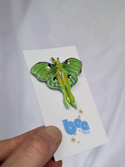 Luna Moth Pin