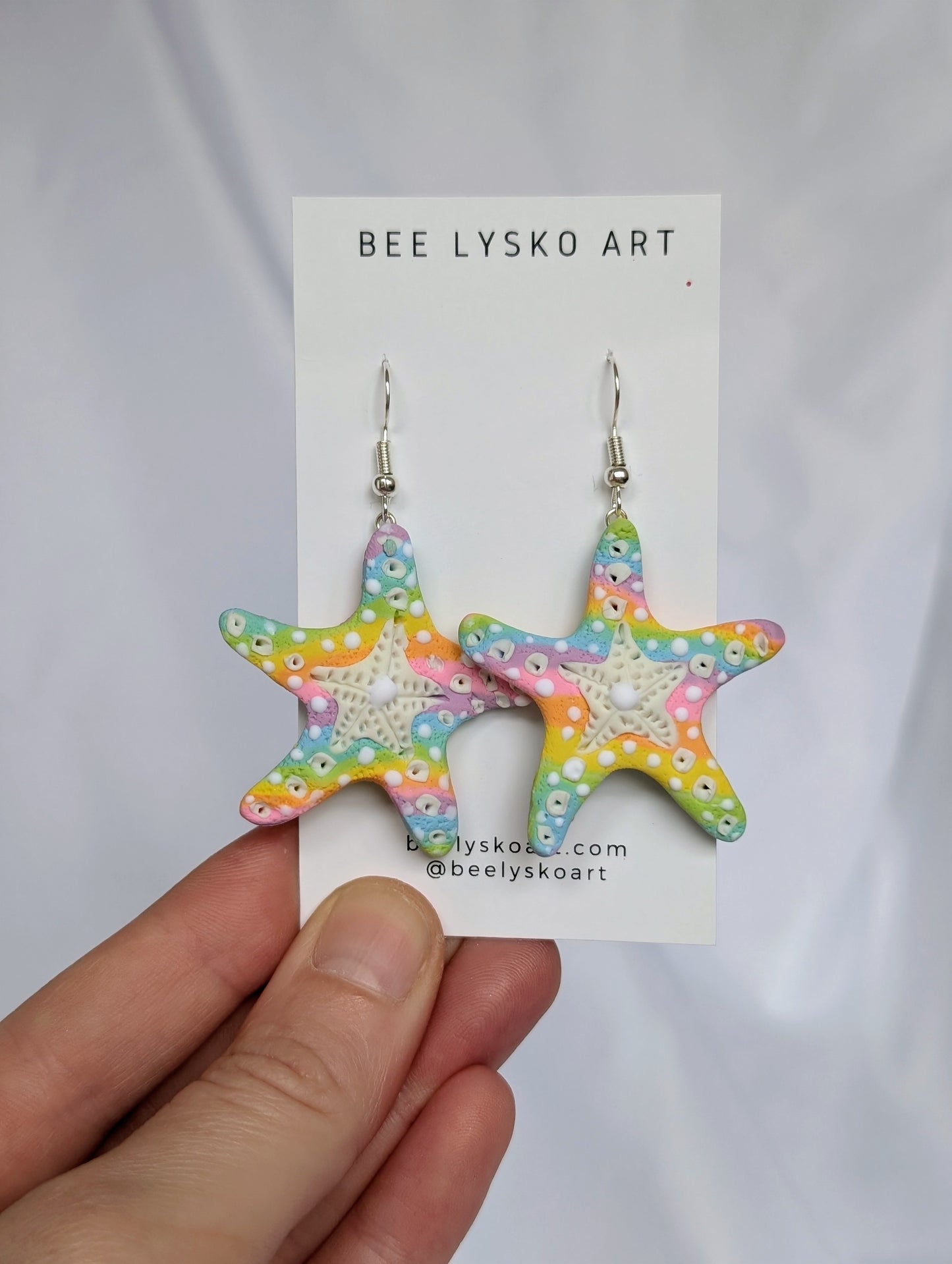 Starfish Dangles - Rainbow