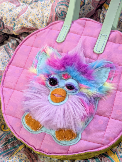 *RESERVED FOR LAUR* Tie Dye Furby Purse